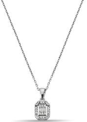 Colier BAGUETTE ZIRCON - 1