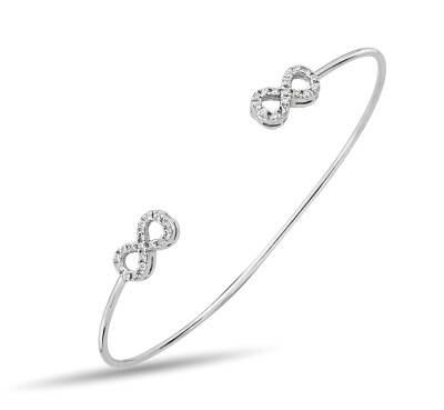 PULSERA INFINITY PIEDRAS ZIRCONIAS - 1