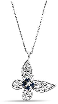 BUTTERFLY ZIRCON NECKLACE - 1