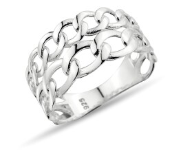 CHAIN ​​FIGURE STONELESS RING - 1