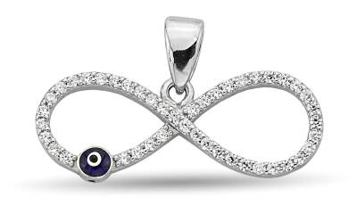 PENDANT INFINITY CU PIATRA OCHI - 1