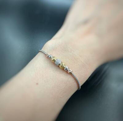 COLORED STONE ZIRCON BRACELET - 2