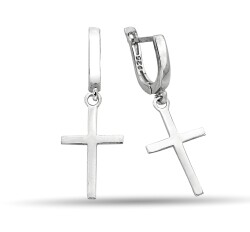 CROSS FIGURE EARRINGS - 1