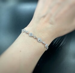 HEART ZIRCON BRACELET - 2