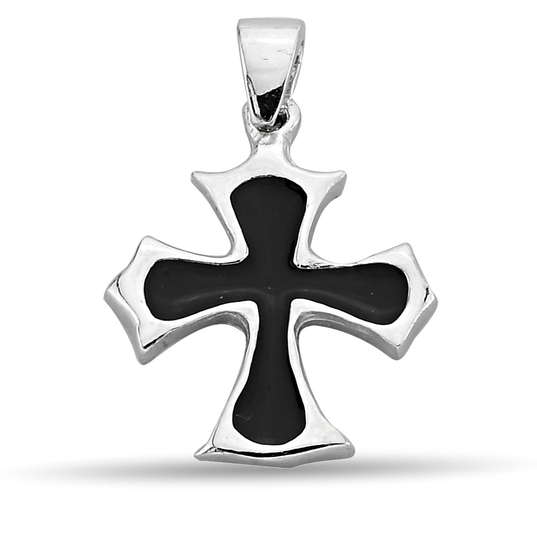 LITE POLYESTER CROSS PENDANT