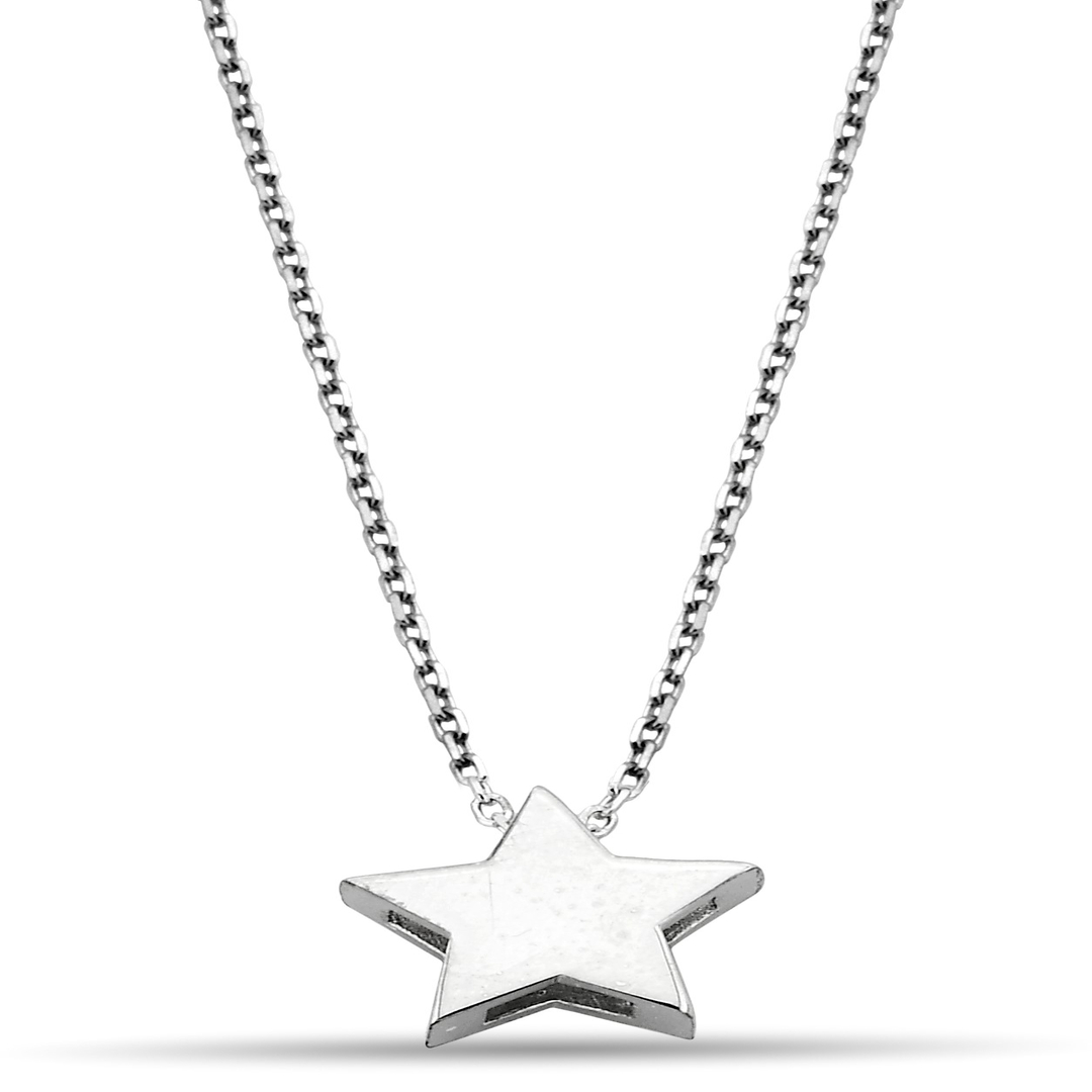 STAR SYMBOL ZIRCON NECKLACE