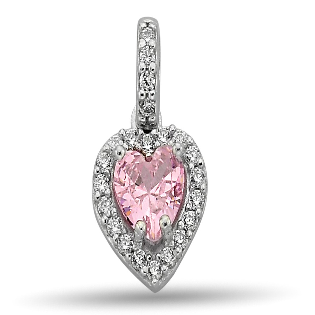 HEART ZIRCONIA PENDANT