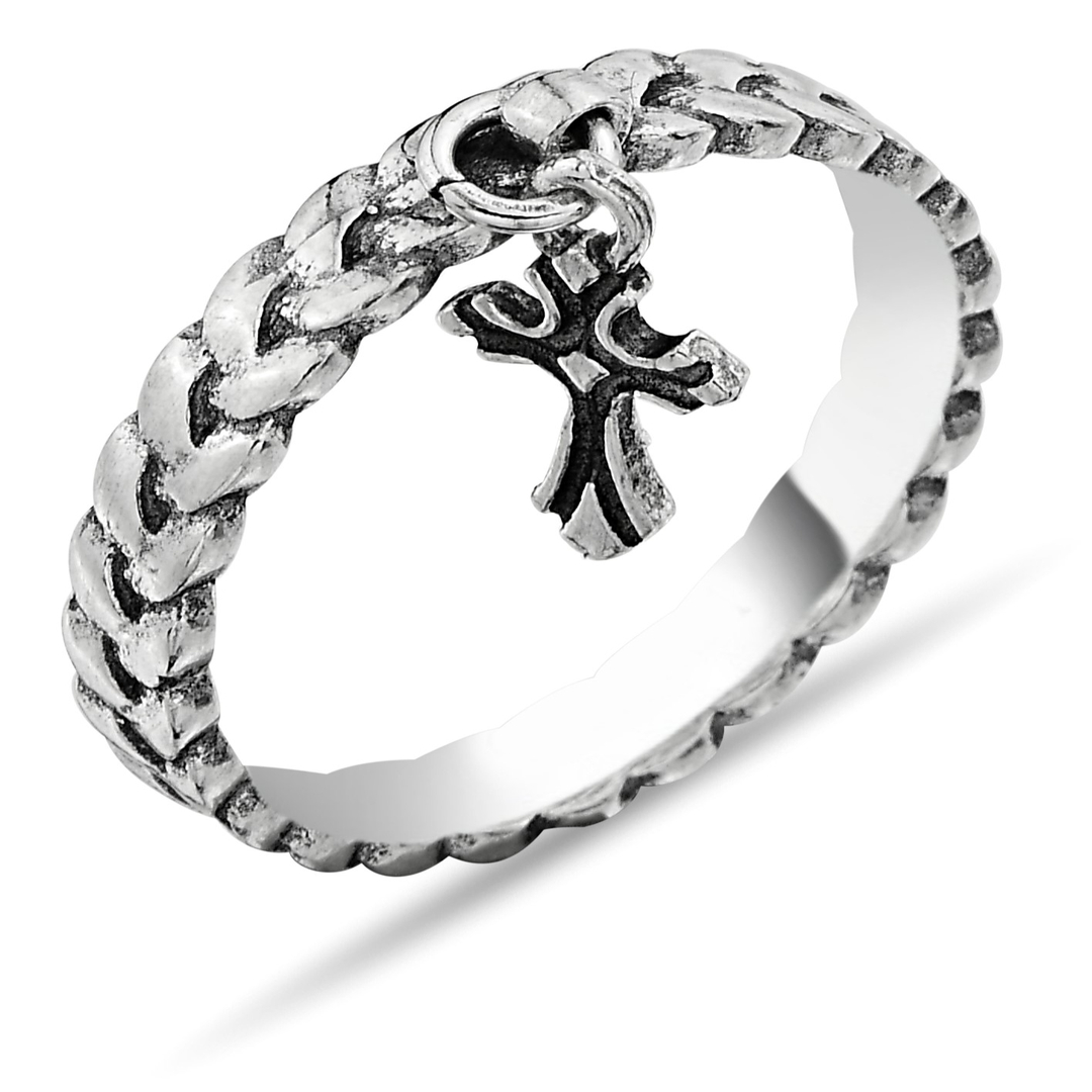 CROSS SSTONELESS RING