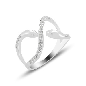 DUAL SNAKE RING