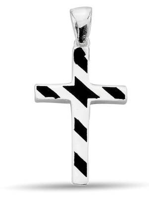 LITE POLYESTER CROSS PENDANT - 1