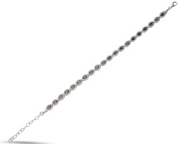 OVAL STONE ZIRCON BRACELET - 1