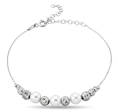 PEARL AND BEAD BRACELET - 1