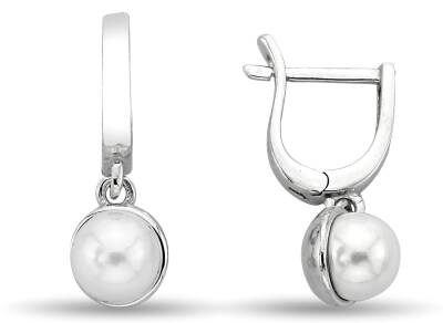 PEARL FIGURE EARRINGS - 1