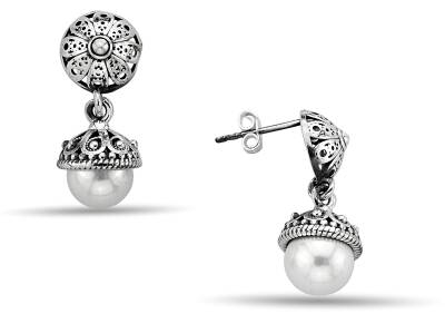 PEARL STONE EARRINGS - 1