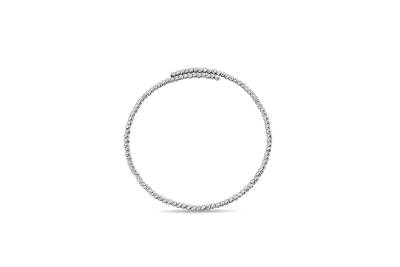 RHODIUM DORICA BANGLE - 1