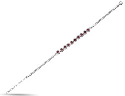 SINGLE STONE ZIRCON BRACELET - 1