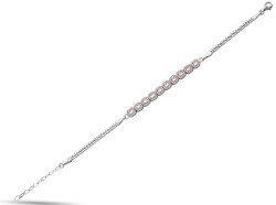 SINGLE STONE ZIRCON BRACELET - 1