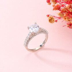 STONE ZIRCON RING - 2